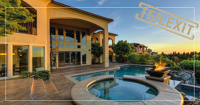 Luxus-Immobilie Villa mit Pool