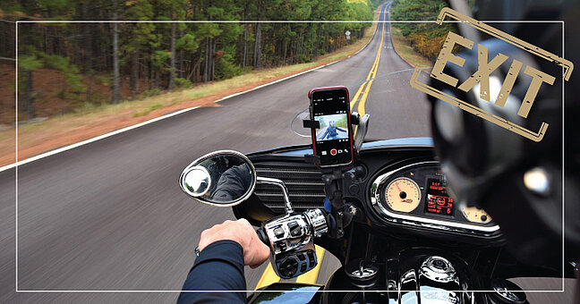 Motorrad Helm Kommunikation