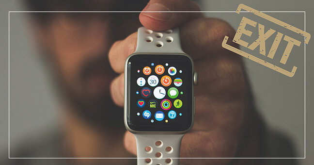 Smartwatch mit Apps
