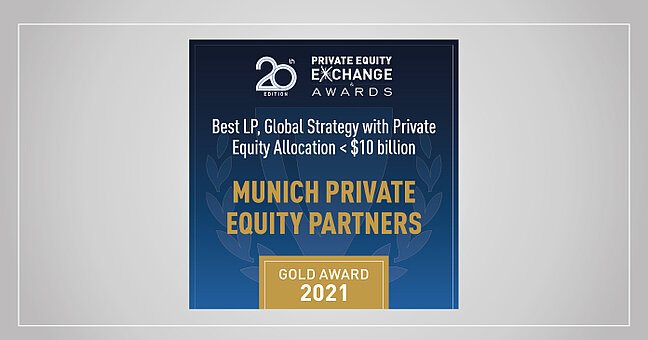 Siegel Private Equity Exchange Awards 2021 Gold MPEP