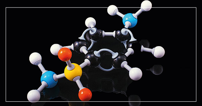 Molekül in der Nahaufnahme